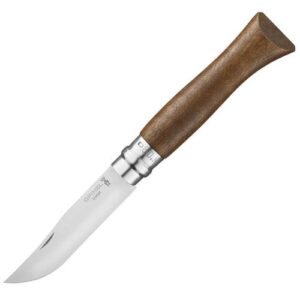 Нож Opinel №9 н/с Sandvik 12C27 орех
