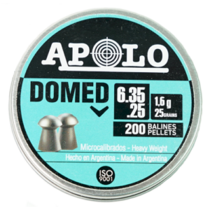 Пули Apolo Domed 6,35мм 1,6 гр 200шт